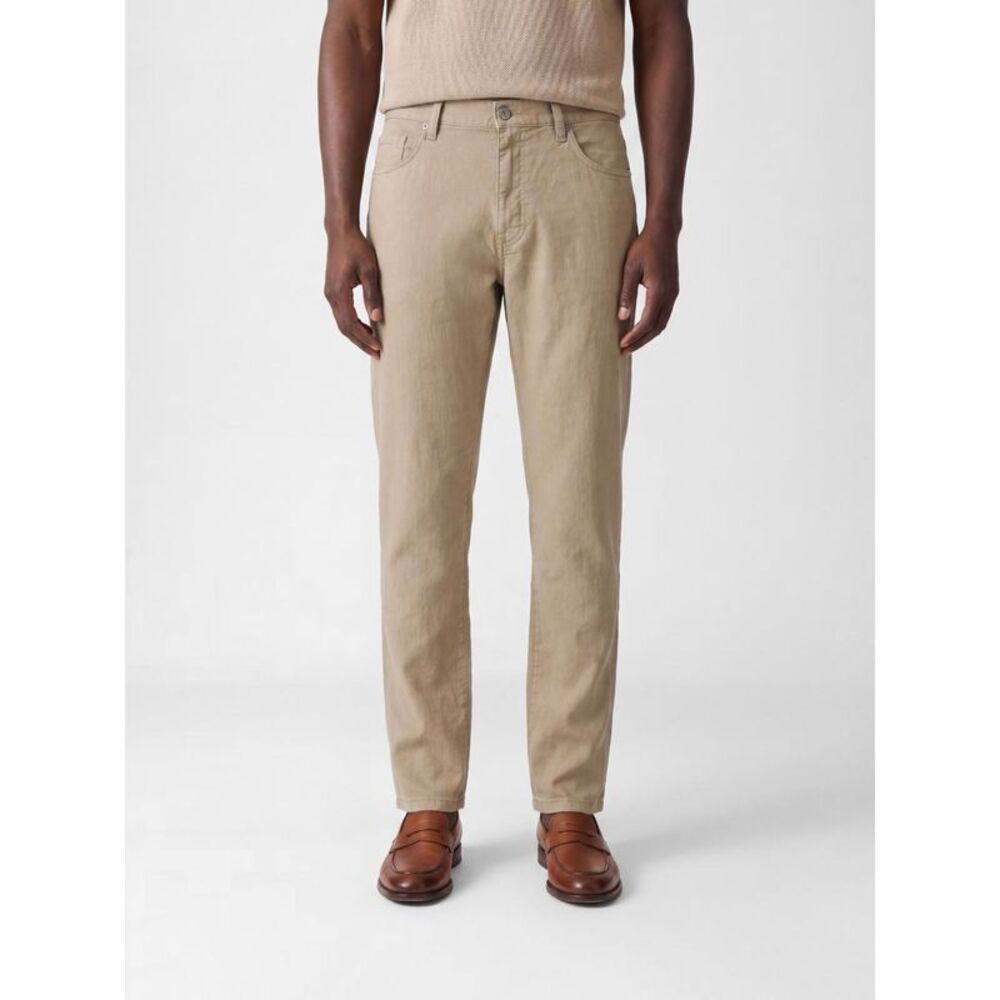 Zegna Men Zegna Linen Blend Slim Fit Jeans